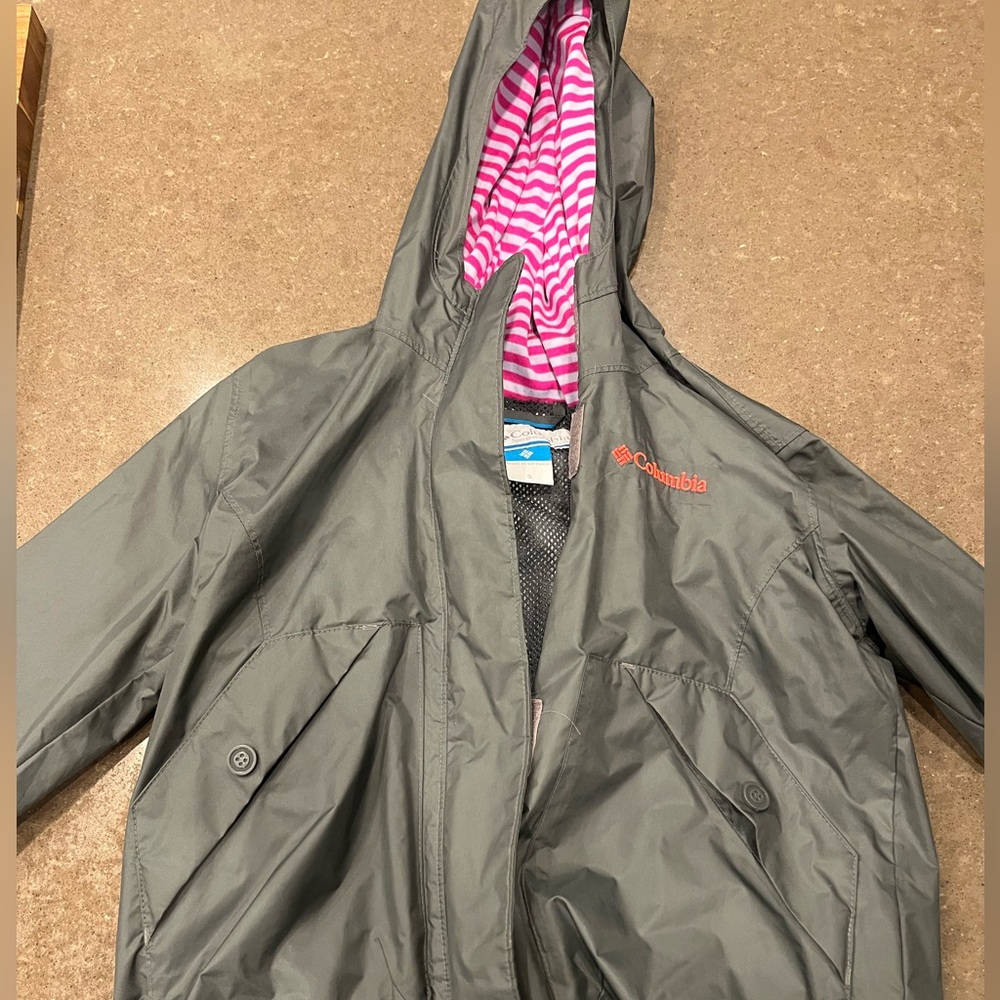 Girls Columbia Small Raincoat